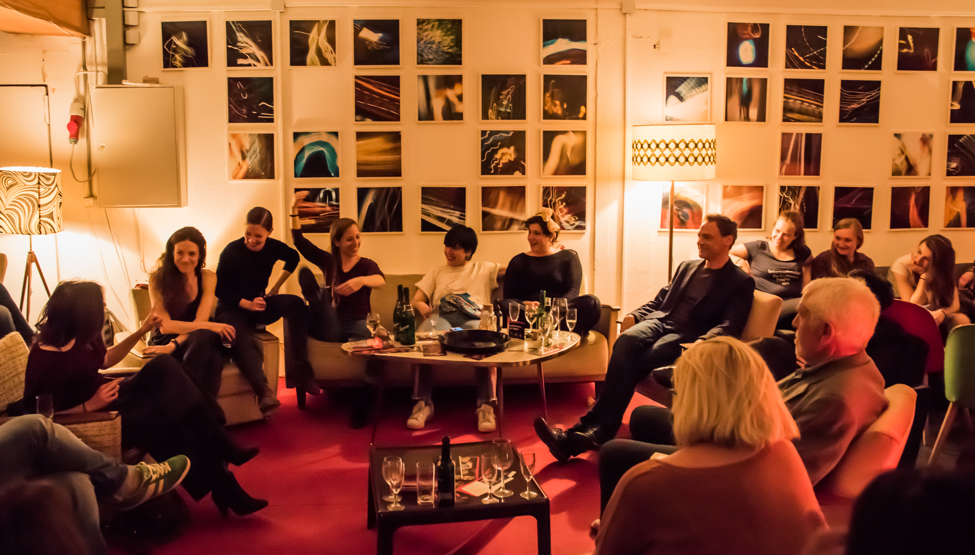 During our festival, the artist talks are held in the cosy ambience of our lounge
© Chang-Chih Chen